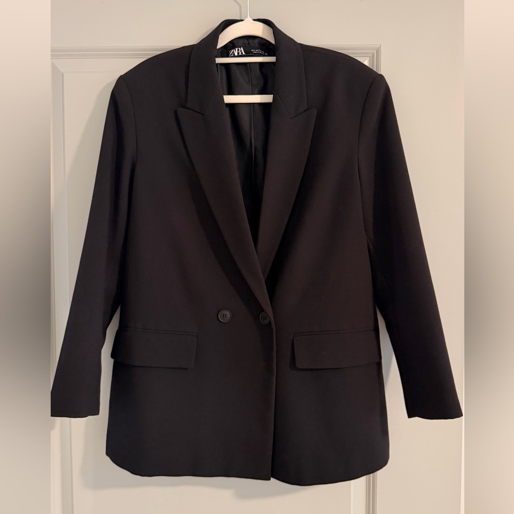 Zara Classic Black Blazer